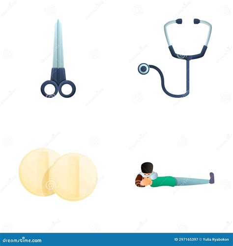 Artificial Respiration icons for free download .